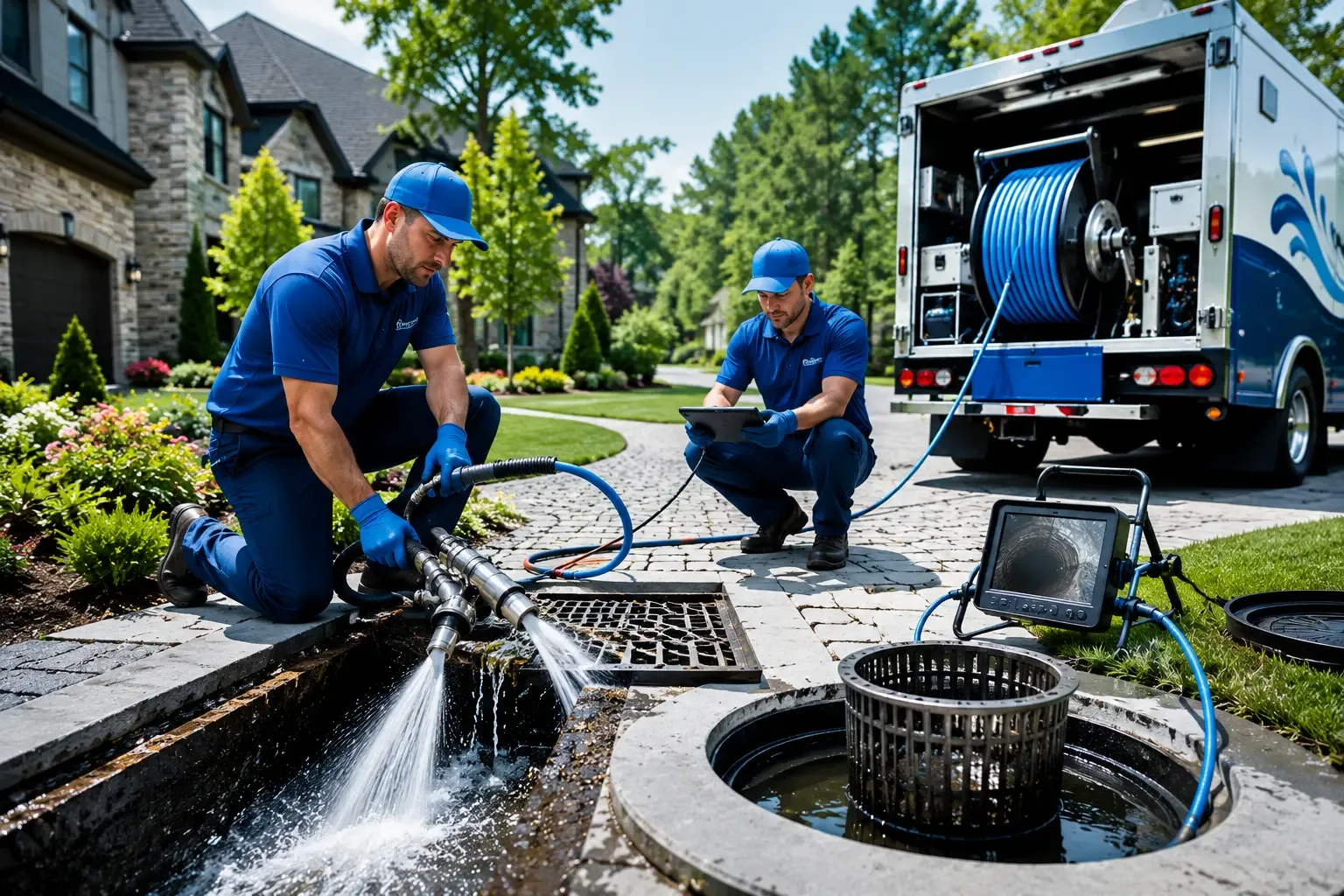 Local outdoor drain cleaning professionals in Spencerport, NY
